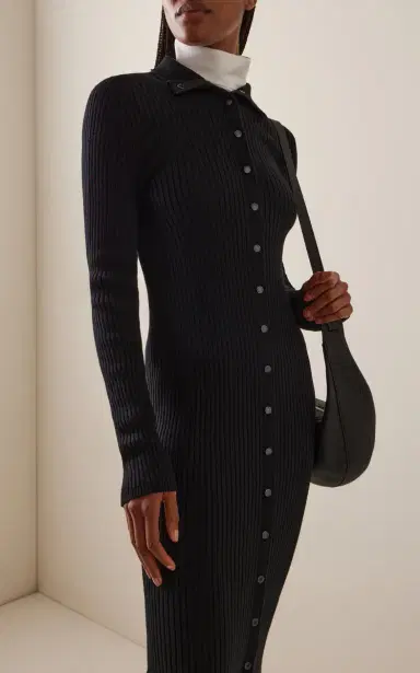 Moncler Genius x EE72 by Edward Enninful Wool Turtleneck Dress | Thumbnail 3 Moncler Genius x EE72 by Edward Enninful Wool Turtleneck Dress | Thumbnail 3