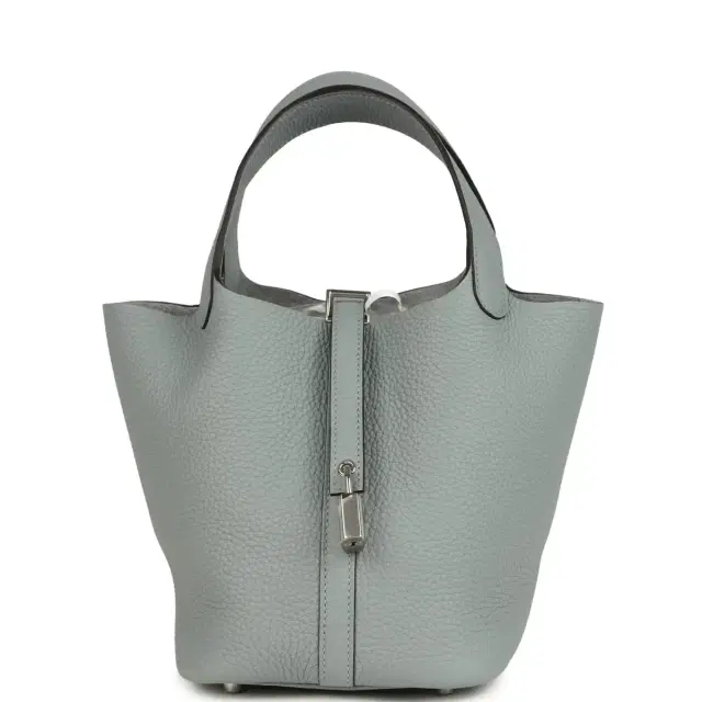 hermes Hermes Picotin Lock 18 Gris Pantin Clemence Palladium Hardware