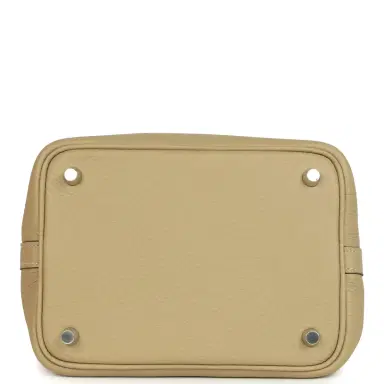HERMÈS Hermes Picotin Lock 18 Trench Clemence Palladium Hardware | Thumbnail 6 HERMÈS Hermes Picotin Lock 18 Trench Clemence Palladium Hardware | Thumbnail 6