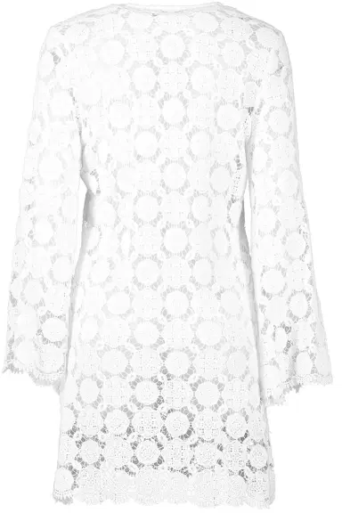 Miguelina Doily Lace Coverup Dress | Thumbnail 6