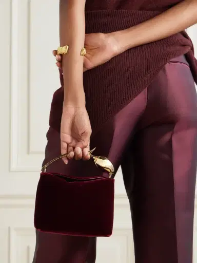 Erdem Bloom Mini Velvet Clutch | Thumbnail 6 Erdem Bloom Mini Velvet Clutch | Thumbnail 6