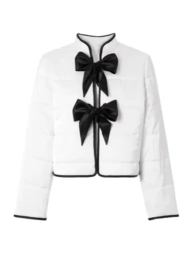 Loretta Caponi Oracle Two-tone Quilted Satin Jacket | Thumbnail 1 Loretta Caponi Oracle Two-tone Quilted Satin Jacket | Thumbnail 1
