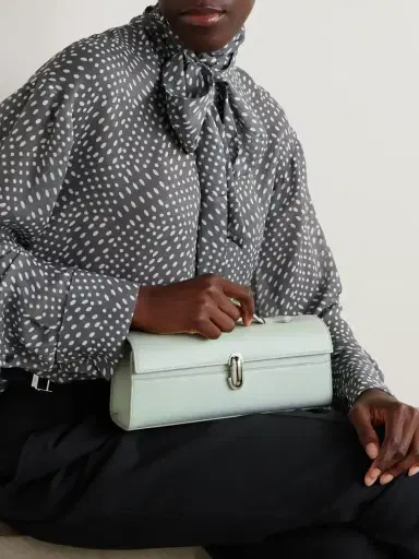 Savette Slim Symmetry Leather Tote | Thumbnail 2 Savette Slim Symmetry Leather Tote | Thumbnail 2