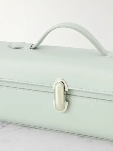 Savette Slim Symmetry Leather Tote | Thumbnail 4 Savette Slim Symmetry Leather Tote | Thumbnail 4