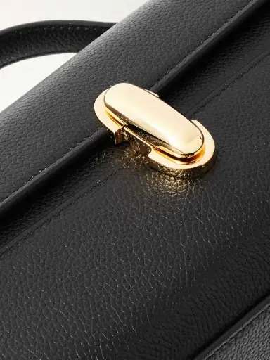 Savette Slim Symmetry Pochette Textured-leather Tote | Thumbnail 4