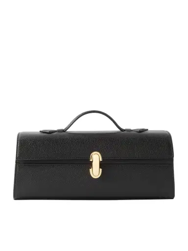 Savette Slim Symmetry Pochette Textured-leather Tote | Thumbnail 1