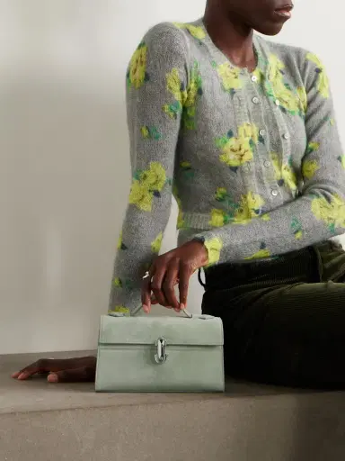 Savette Symmetry Pochette Suede Tote | Thumbnail 2 Savette Symmetry Pochette Suede Tote | Thumbnail 2