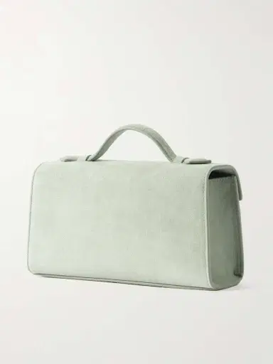 Savette Symmetry Pochette Suede Tote | Thumbnail 3 Savette Symmetry Pochette Suede Tote | Thumbnail 3