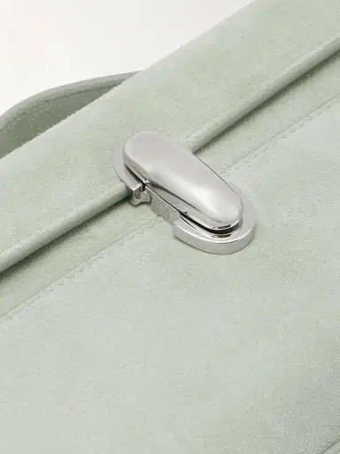 Savette Symmetry Pochette Suede Tote | Thumbnail 4 Savette Symmetry Pochette Suede Tote | Thumbnail 4