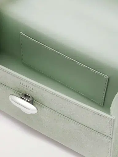 Savette Symmetry Pochette Suede Tote | Thumbnail 5 Savette Symmetry Pochette Suede Tote | Thumbnail 5