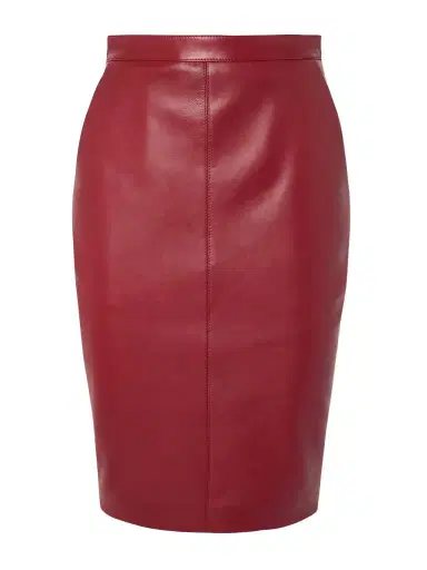 Saint Laurent Leather Skirt | Thumbnail 1 Saint Laurent Leather Skirt | Thumbnail 1