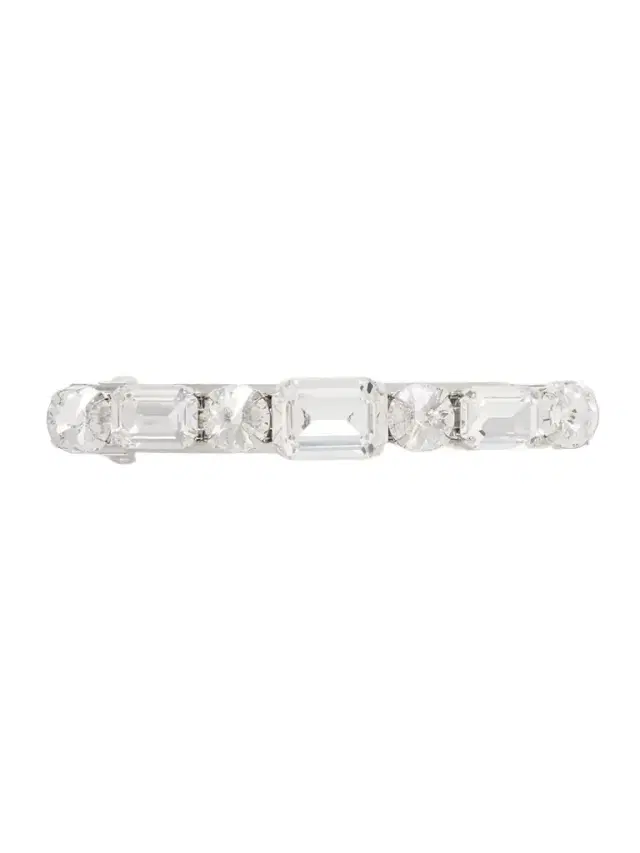 Justine Silver-tone Crystal Hair Clip