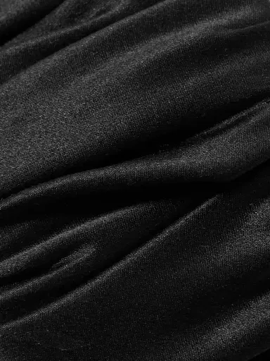 Jennifer Behr Tasha Ruched Satin Hair Clip | Thumbnail 4