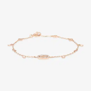 Gucci Gucci Interlocking G 18K Rose Gold Diamond Bracelet YBA729403001016 - S (6.3 by The Solist | Thumbnail 2 Gucci Gucci Interlocking G 18K Rose Gold Diamond Bracelet YBA729403001016 - S (6.3 by The Solist | Thumbnail 2