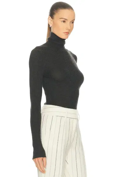 Gabriela Hearst Peppe Turtleneck Top | Thumbnail 2