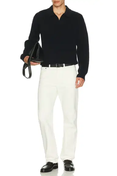 FRAME Textured Wool Cashmere Sweater | Thumbnail 4