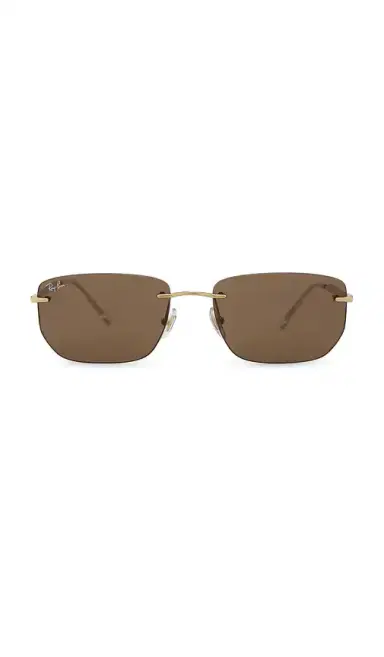 Ray-Ban RB3768 Rectangular Rimless Sunglasses | Thumbnail 3