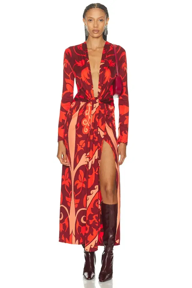 Johanna Ortiz Oasis Ankle Dress