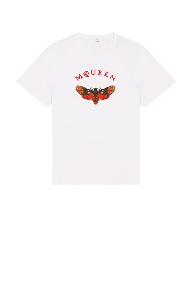 McQueen Moth Print T-Shirt