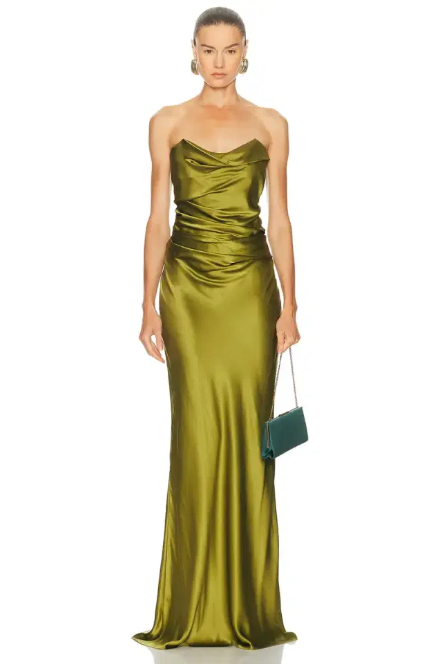 The Sei Cowl Bustier Gown