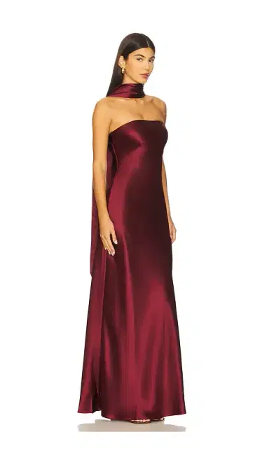 Misha The Lilia Satin Dress | Thumbnail 2