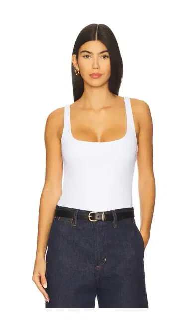 susana monaco Essential Low Back Tank Thong Back Bodysuit | Thumbnail 1