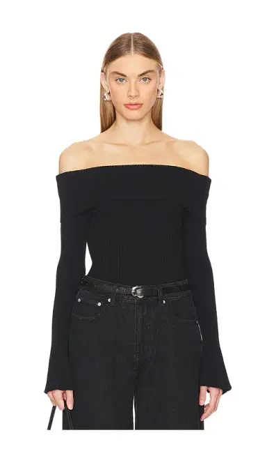 MORE TO COME Candace Off Shoulder Sweater | Thumbnail 1