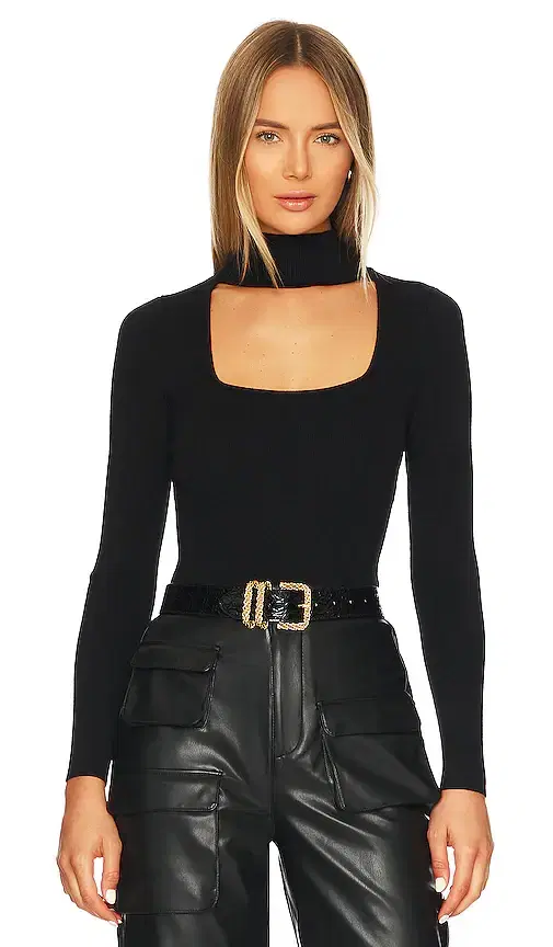 Victoria Square Neck Bodysuit