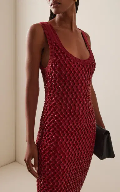 Diotima Exclusive Emin Crystal-Embellished Knit Midi Dress | Thumbnail 3