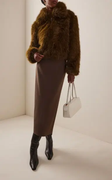 The Frankie Shop Hope Faux Fur Jacket | Thumbnail 4 The Frankie Shop Hope Faux Fur Jacket | Thumbnail 4