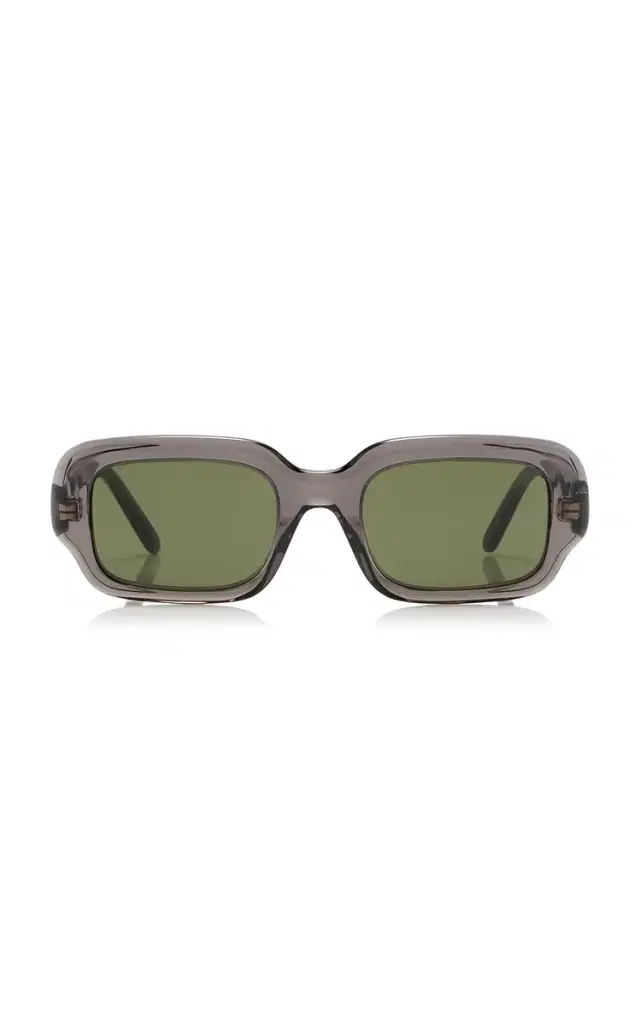 Square-Frame Acetate Sunglasses