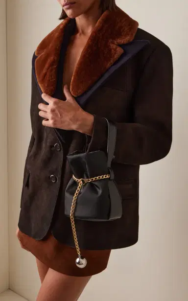 Prada Petit Sac Noir Mini Re-Nylon Bucket Bag - Black - OS | Thumbnail 2