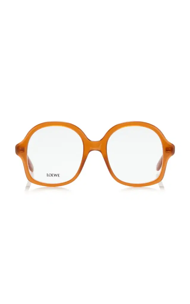 Loewe Round-Frame Acetate Glasses