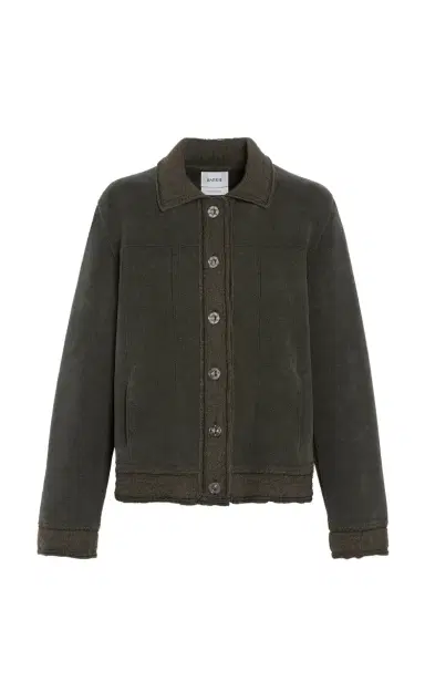 Barrie Hybrid Suede Cashmere Jacket | Thumbnail 5