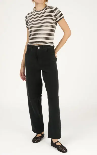 Barrie Cashmere-Cotton Blend Seersucker Top | Thumbnail 2