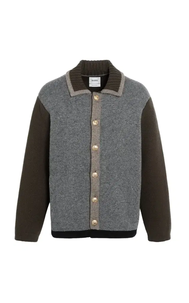 x Mackintosh Cashmere-Wool Contrast Jacket x Mackintosh Cashmere-Wool Contrast Jacket
