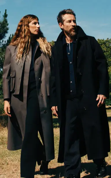 Barrie x Mackintosh Cashmere-Lined Long Coat | Thumbnail 2