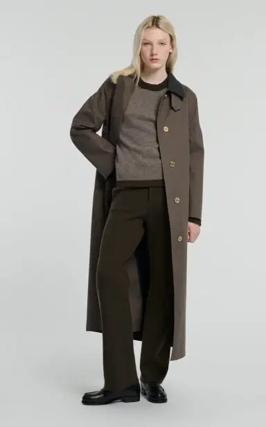 Barrie x Mackintosh Cashmere-Lined Long Coat | Thumbnail 3