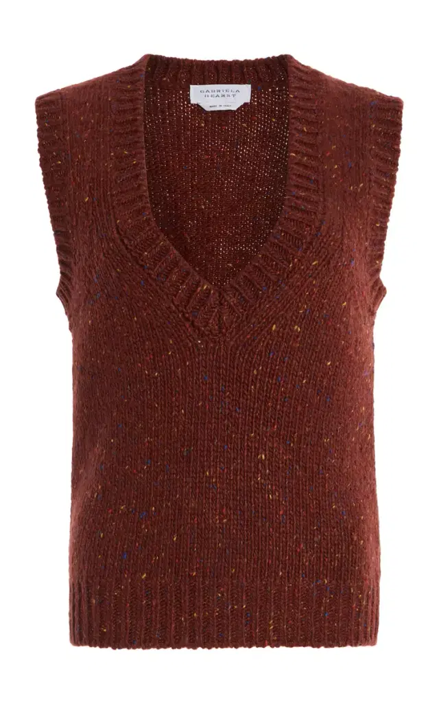 Gabriela Hearst Solomon Cashmere Sweater Vest