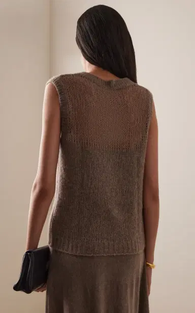 Lisa Yang Darcia Cashmere-Silk Top | Thumbnail 4 Lisa Yang Darcia Cashmere-Silk Top | Thumbnail 4