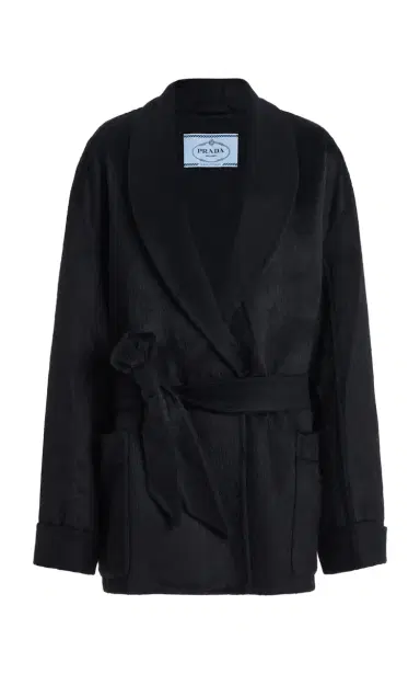 Prada Oversized Wool Jacket | Thumbnail 1