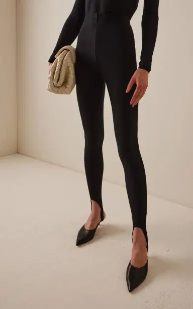 LESET Rio Jersey Stirrup Pants | Thumbnail 3