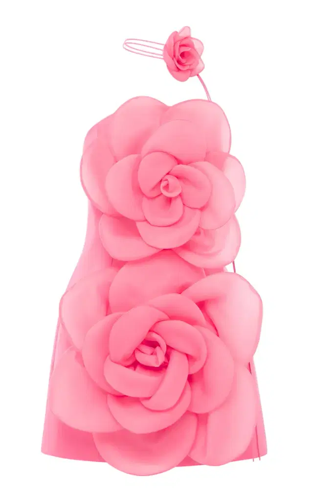 Floret Strapless Mini Dress