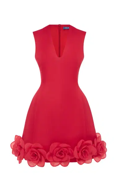 Leo Lin Bree Rosette Mini Dress | Thumbnail 1
