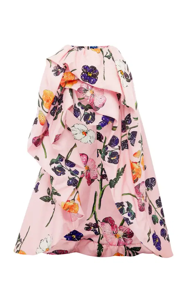 Leo Lin Florella Embellished Maxi Skirt