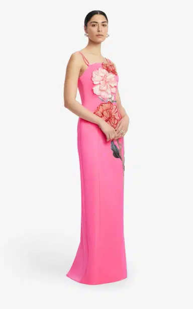 Leo Lin Arianna Appliquéd Maxi Dress | Thumbnail 4