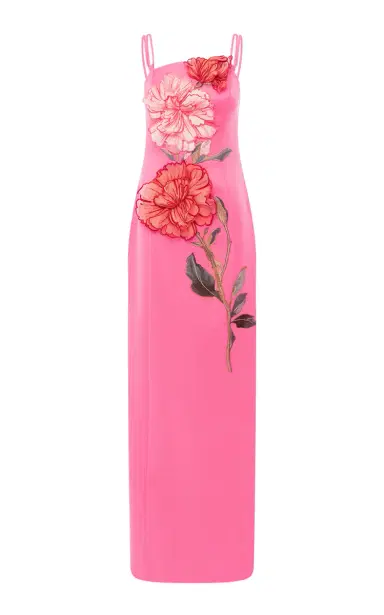 Leo Lin Arianna Appliquéd Maxi Dress | Thumbnail 1
