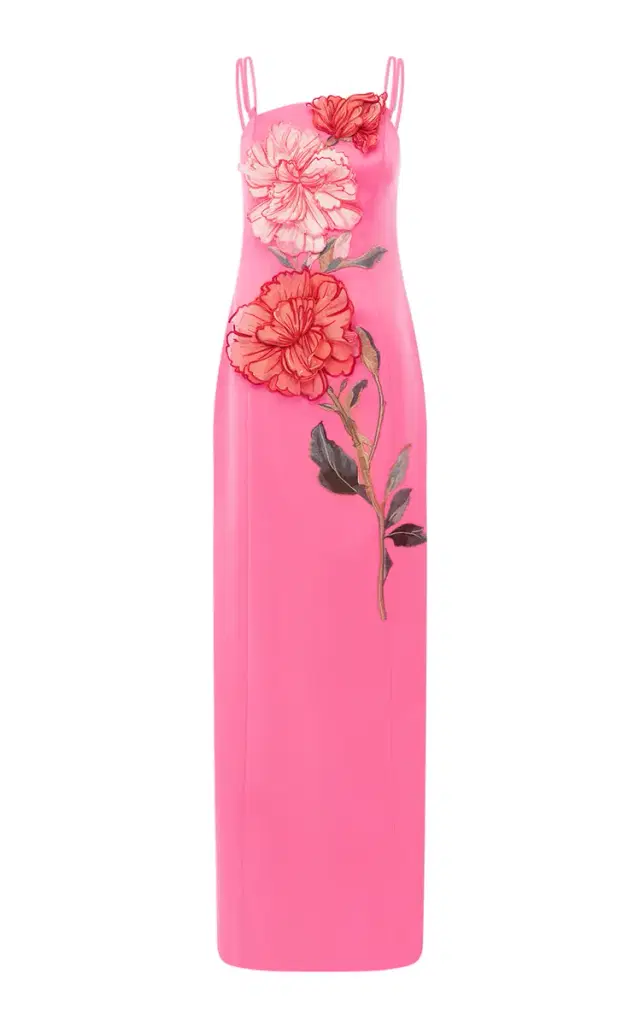 Arianna Appliquéd Maxi Dress