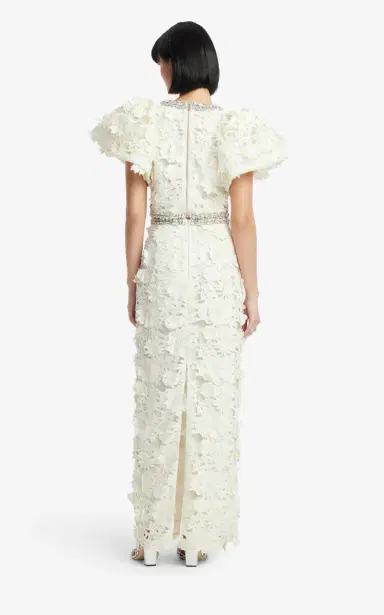 Leo Lin Lucia Embellished Lace Top | Thumbnail 5