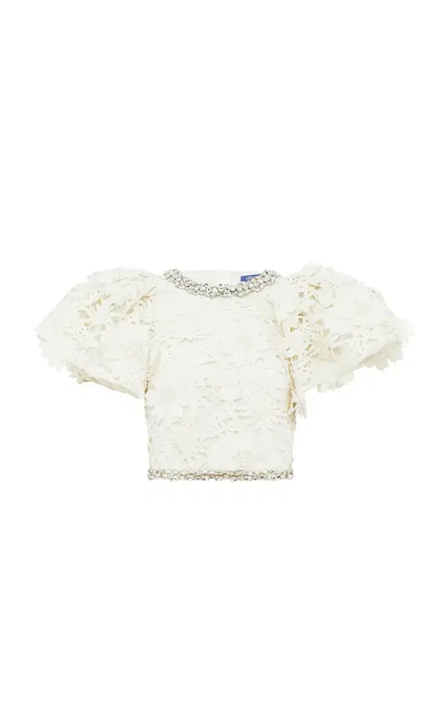 Lucia Embellished Lace Top